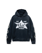 Barriers Cowrie Vintage Black Hoodie