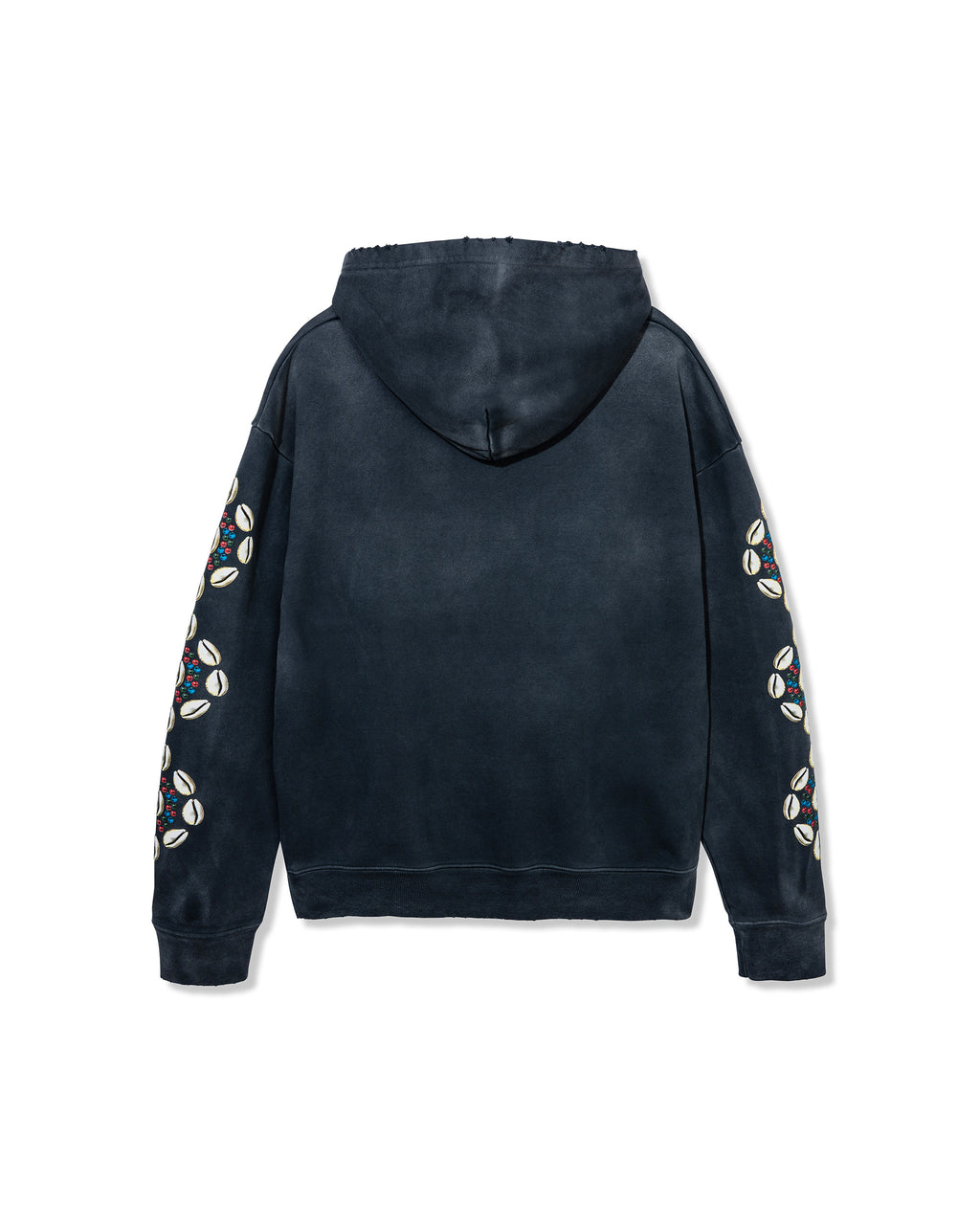 Barriers Cowrie Vintage Black Hoodie