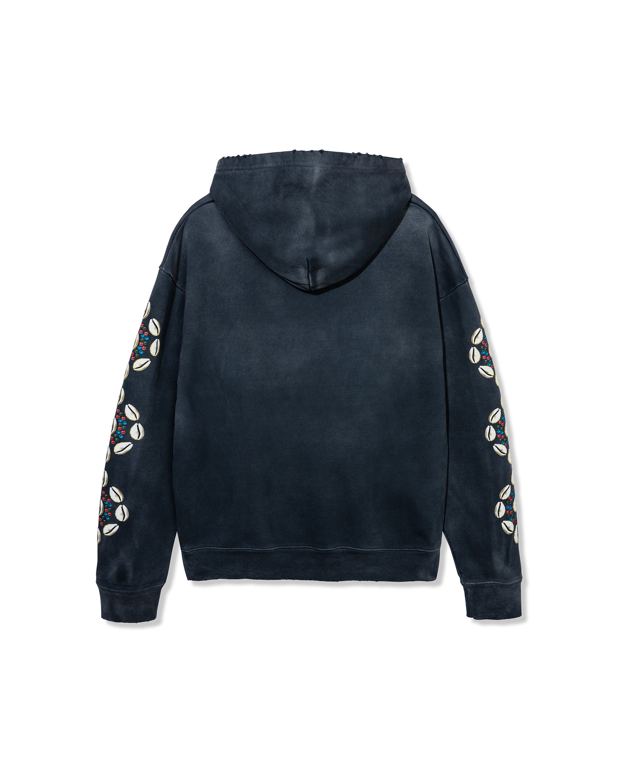 Barriers Cowrie Vintage Black Hoodie
