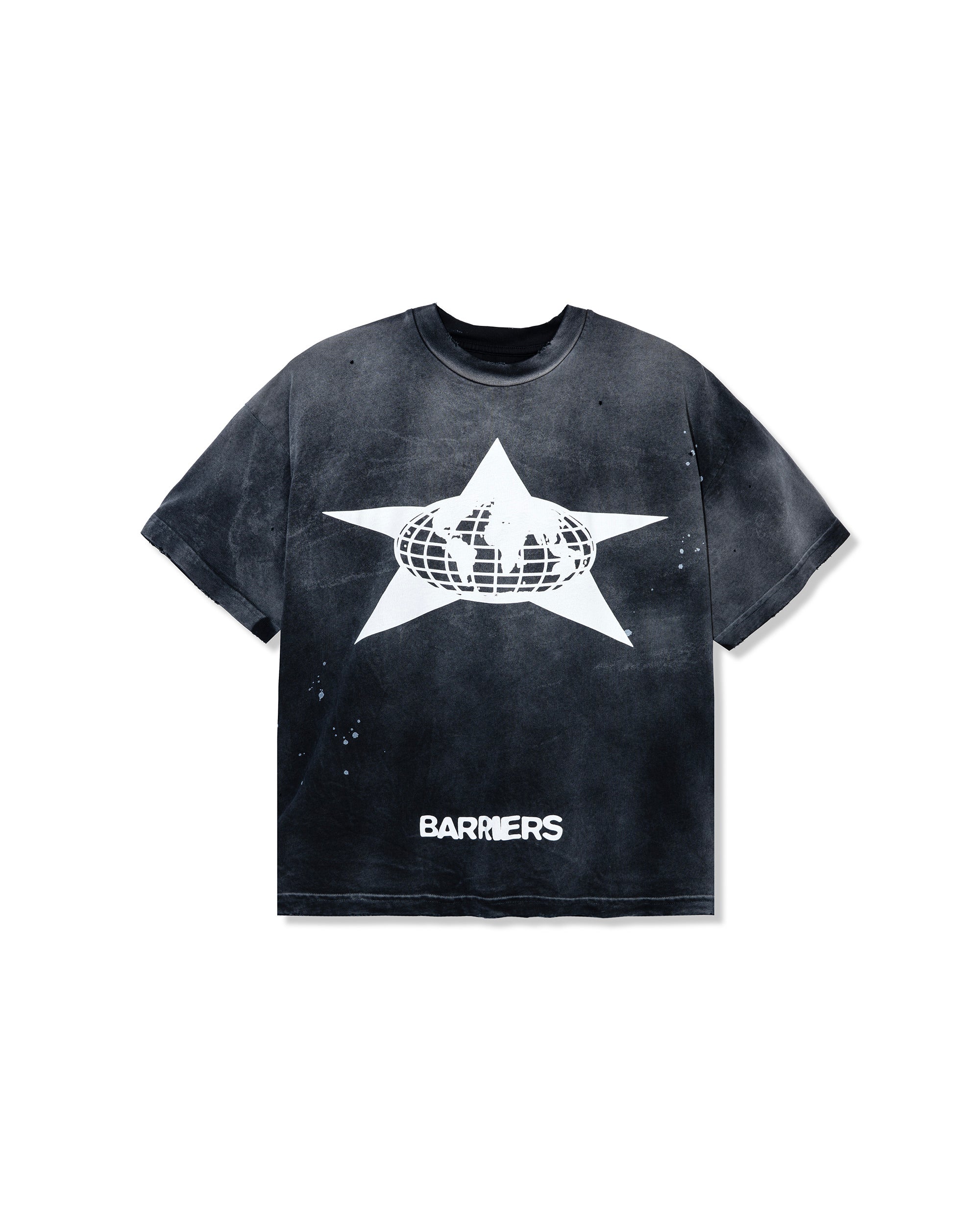Distressed Star SS Tee
