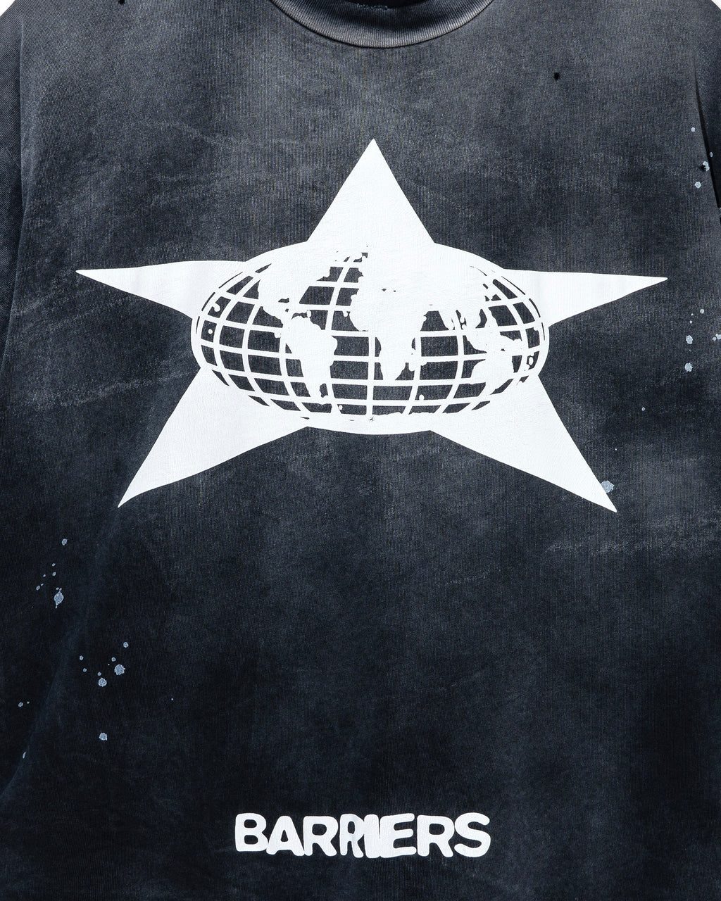 Distressed Star SS Tee