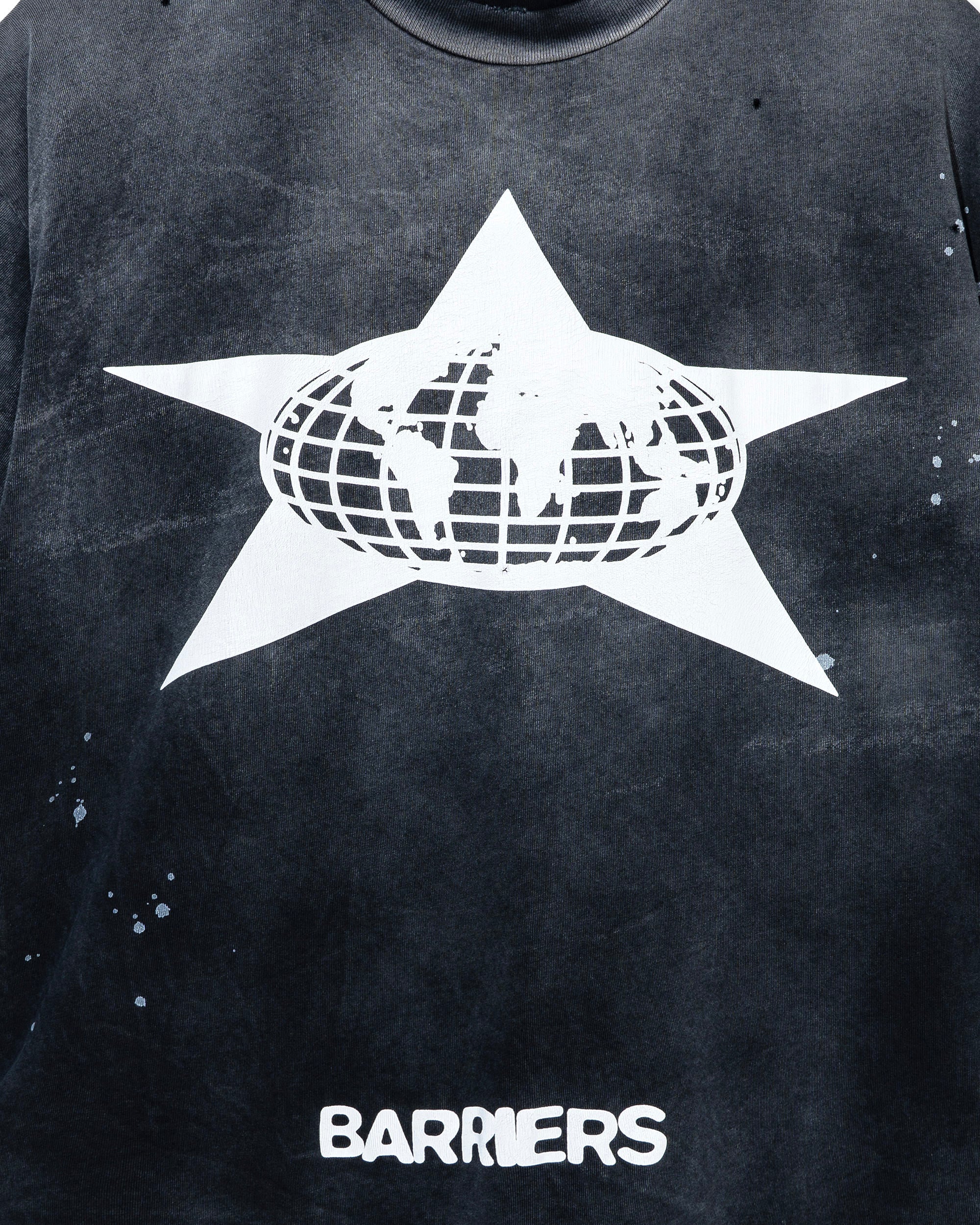 Distressed Star SS Tee