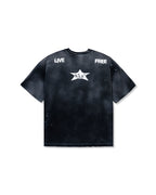 Distressed Star SS Tee