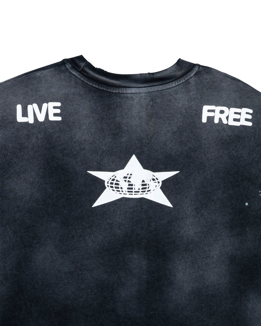 Distressed Star SS Tee