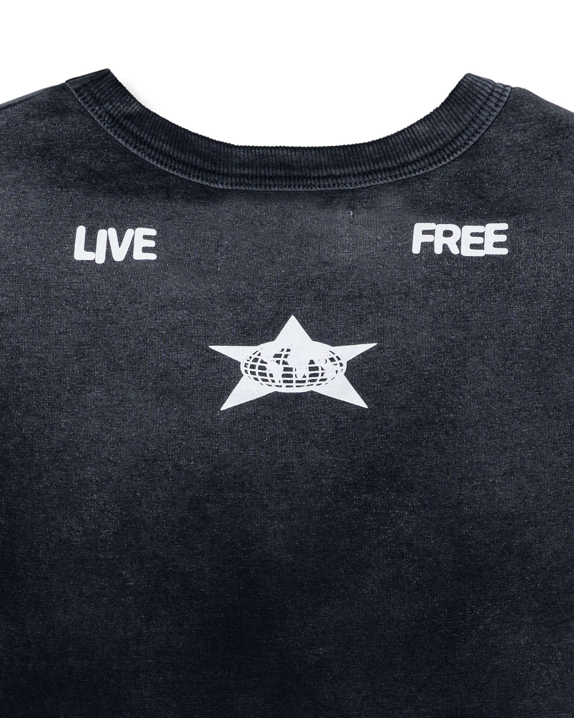 Distressed Star Baby Tee