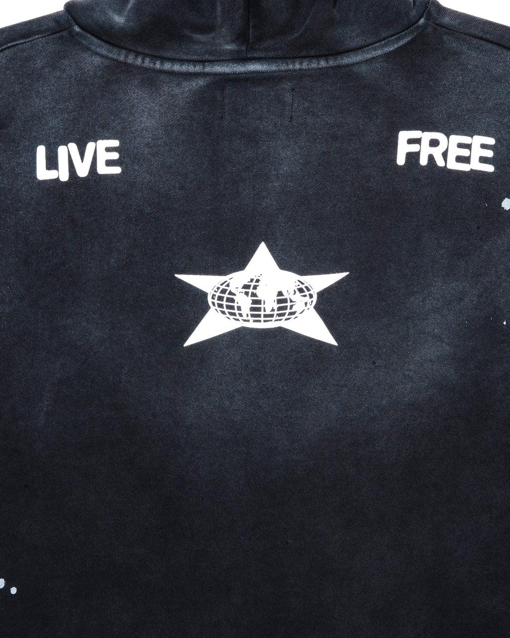Distressed Star Hoodie