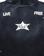 Distressed Star Hoodie