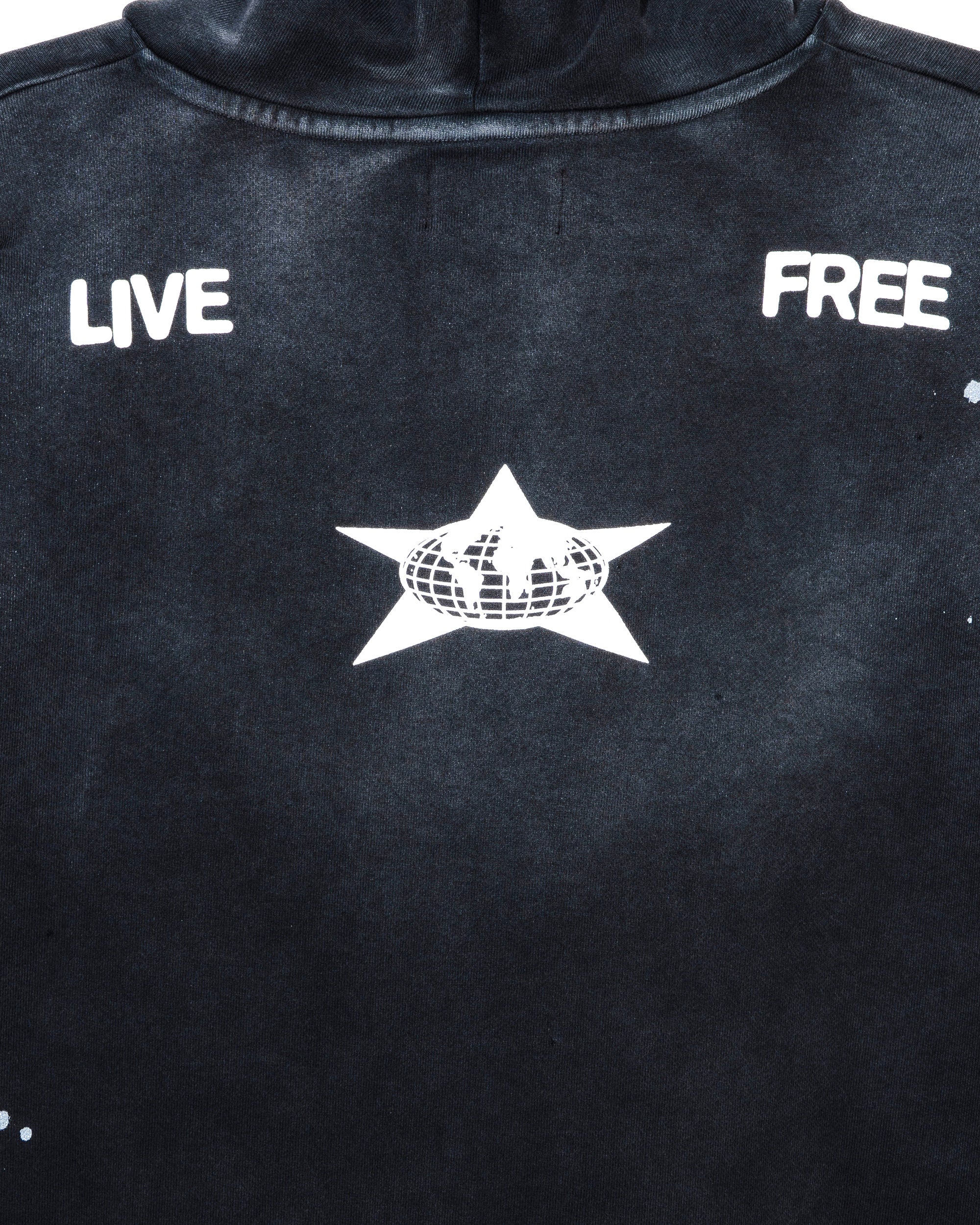 Distressed Star Hoodie