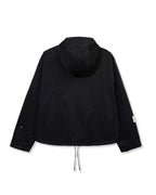 Star Hooded Nylon Jacket