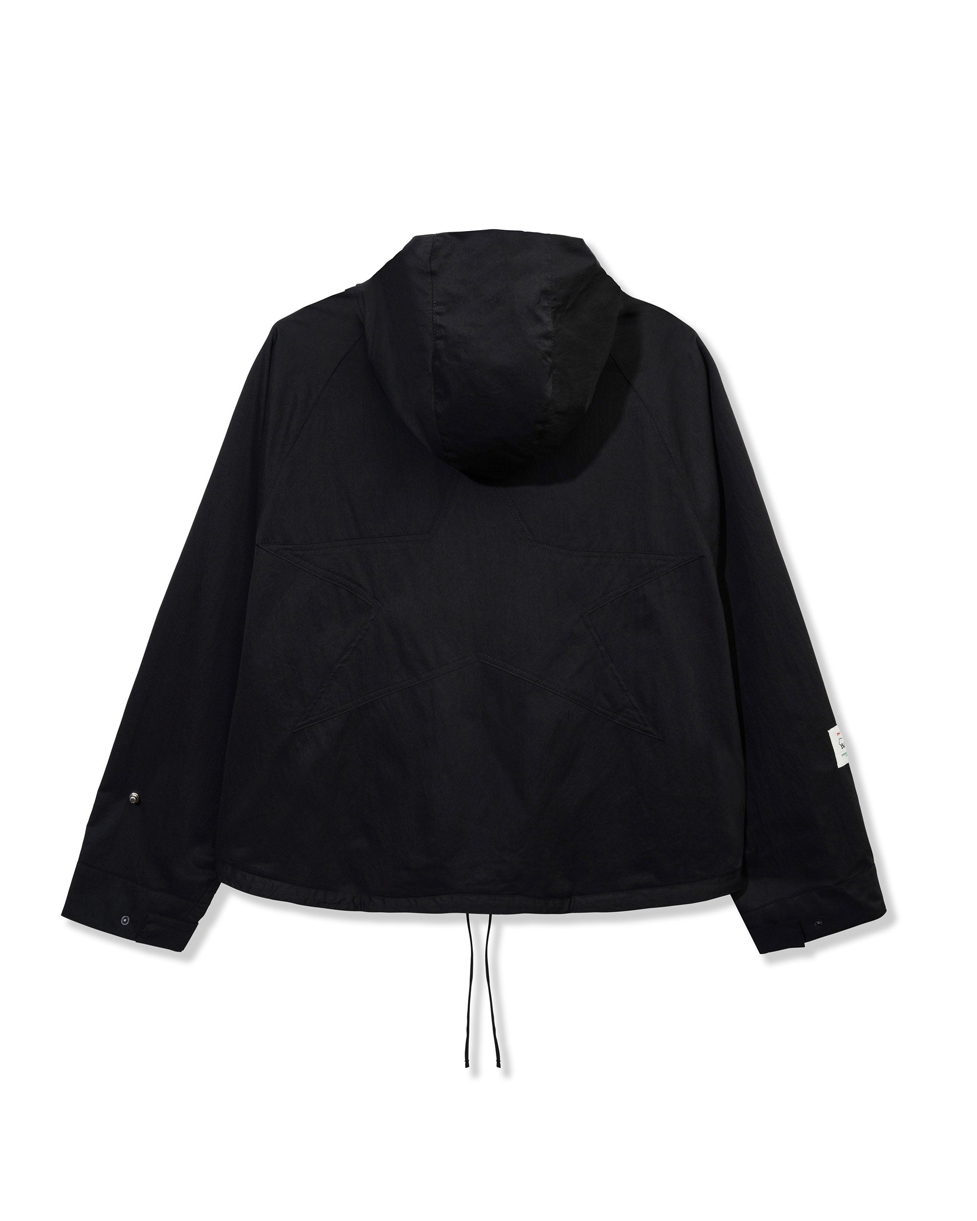 Star Hooded Nylon Jacket