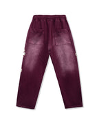 Barriers Cowrie Shell Maroon Sweatpant