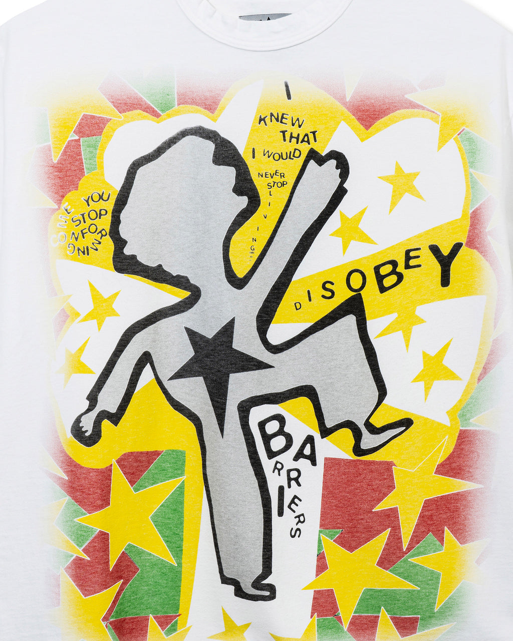 Disobey SS Tee - White