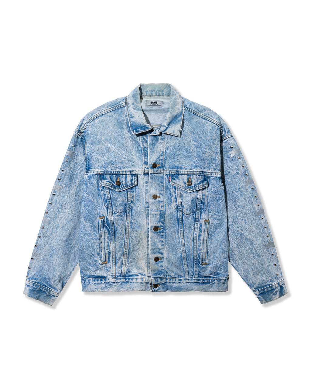 Denim Studded Jacket