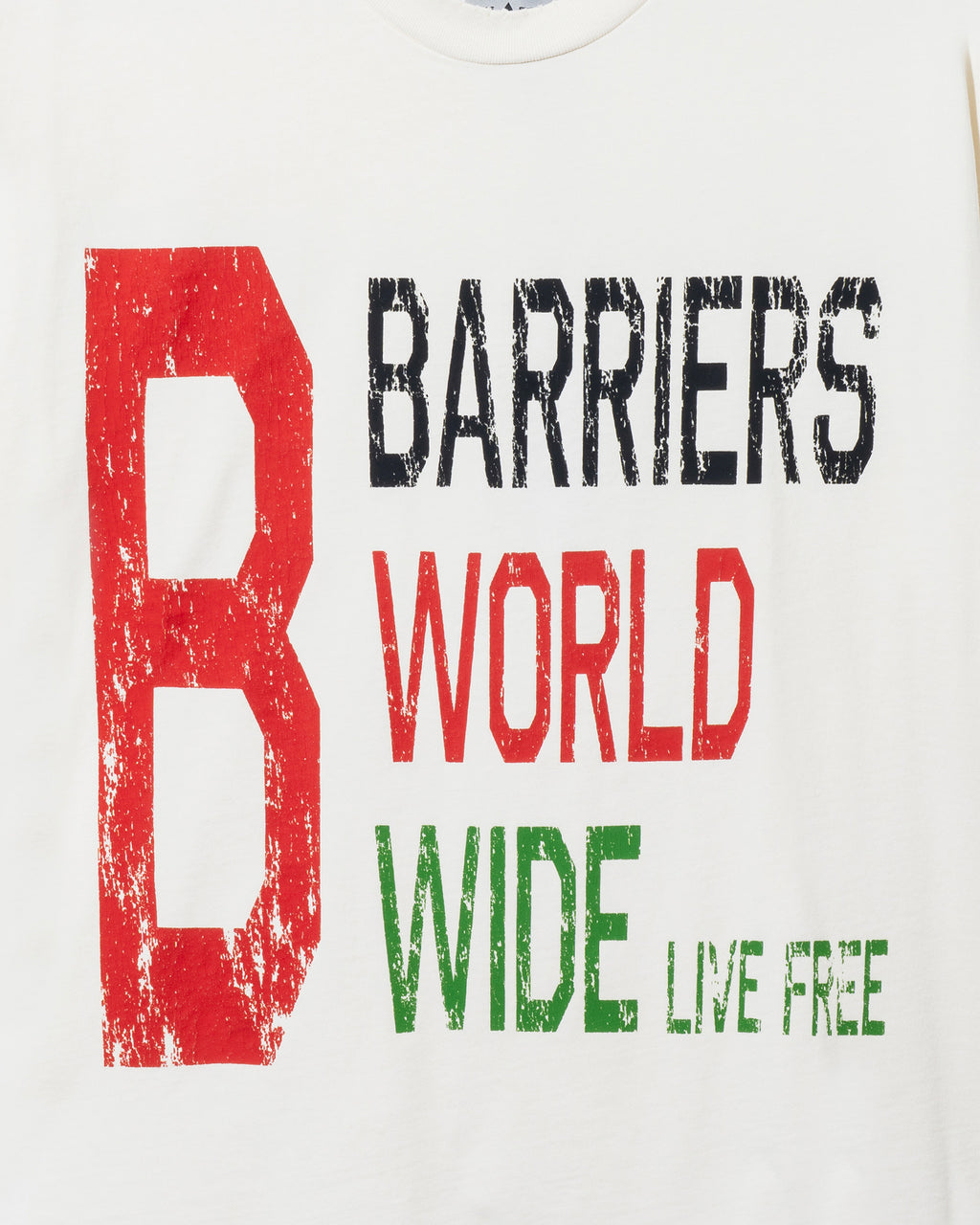 Flag SS Tee - Cream