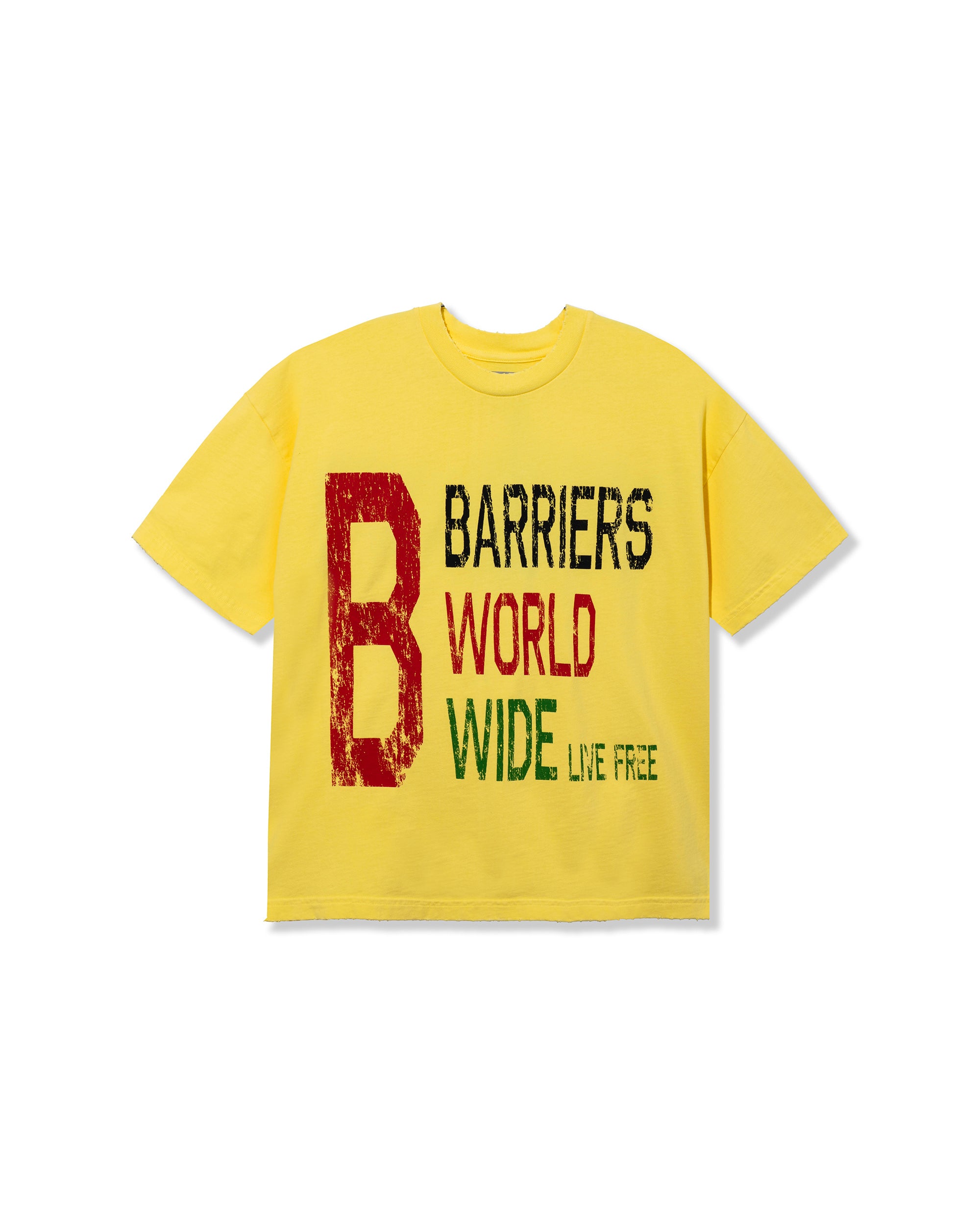 Flag SS Tee - Yellow