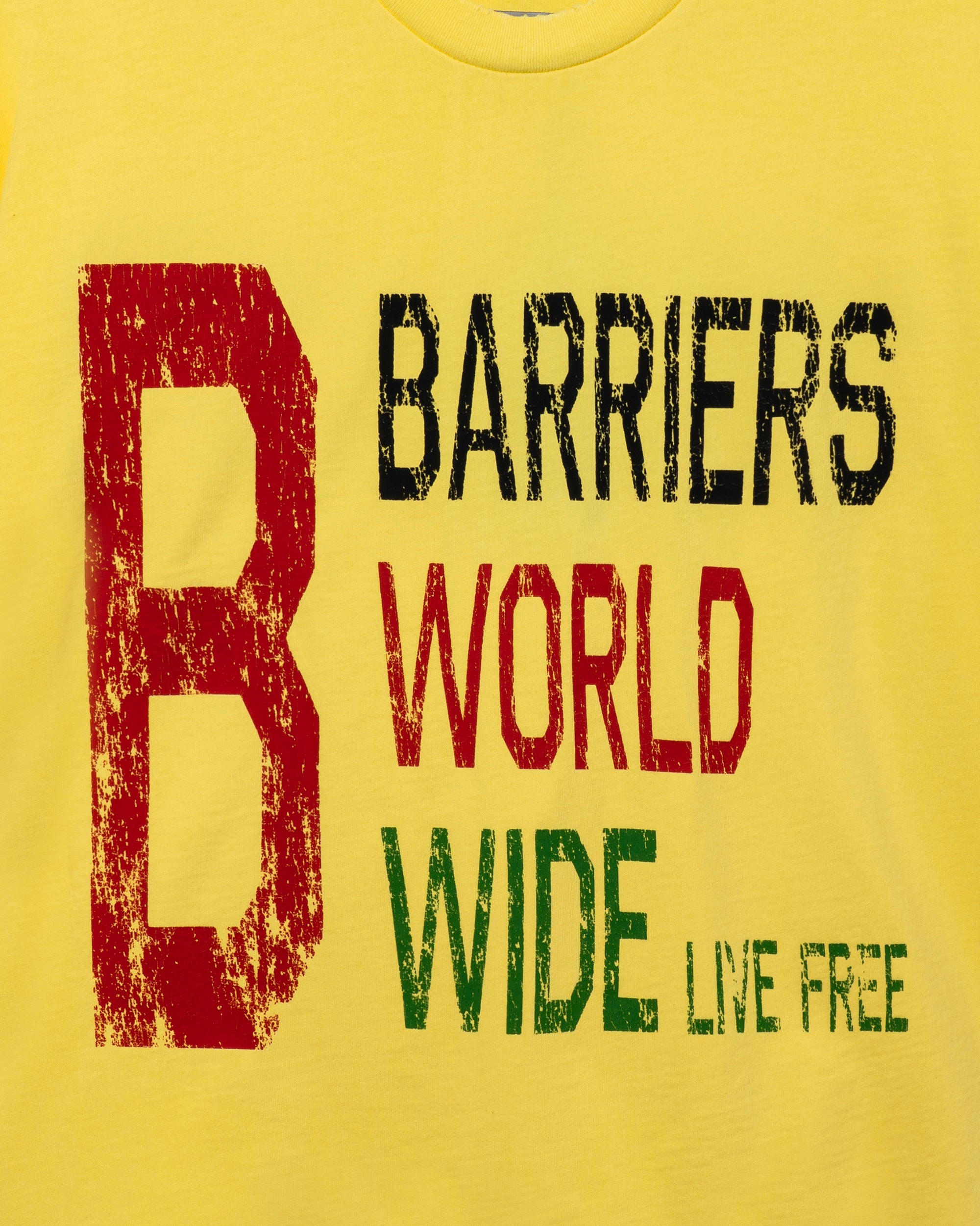 Flag SS Tee - Yellow