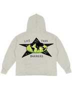 MENS BLACK HEROES HOODIE