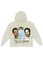 MENS BLACK HEROES HOODIE