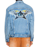 Denim Studded Jacket
