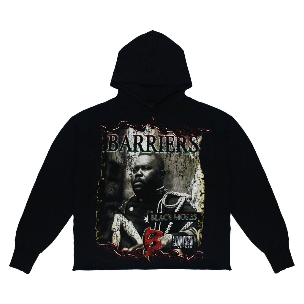 Barriers Black Moses Hoodie